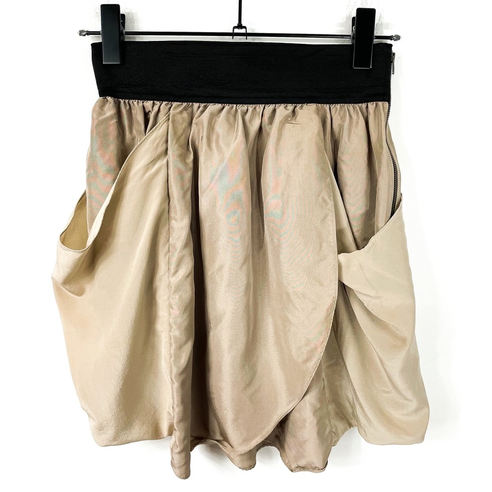 Aritzia Wilfred Silk Taffeta Tulip Skirt